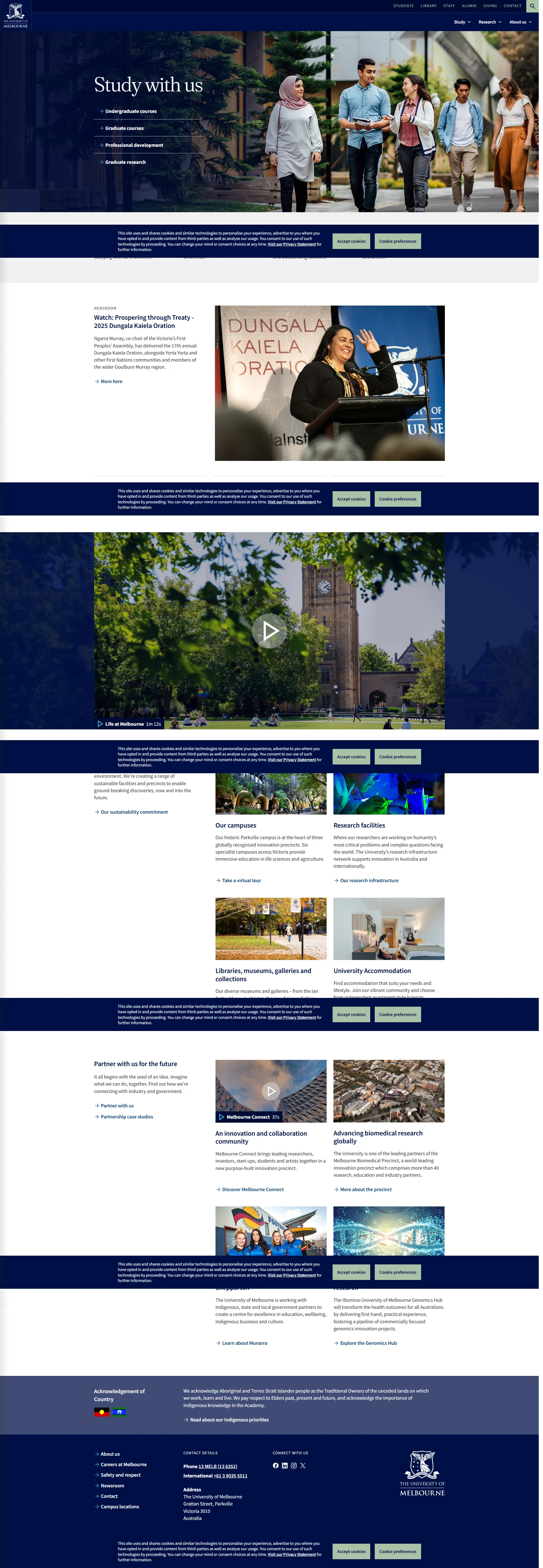 University of Melbourne 墨尔本大学
