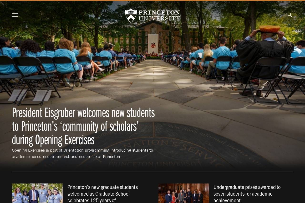 Princeton University 普林斯顿大学