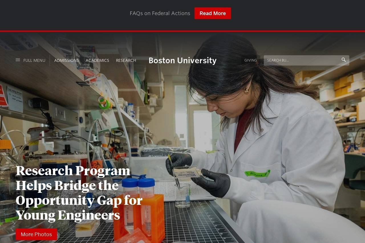 Boston University 波士顿大学