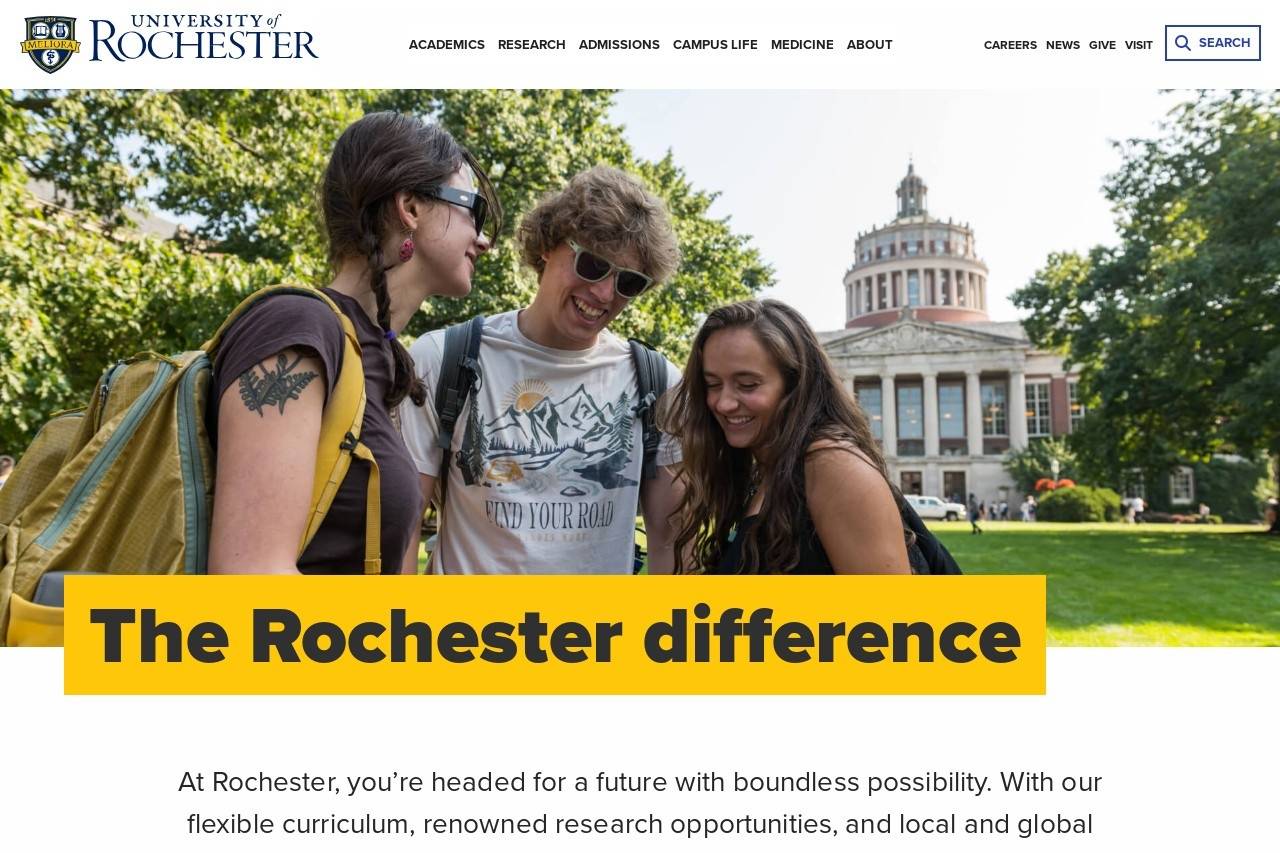 University of Rochester 罗切斯特大学