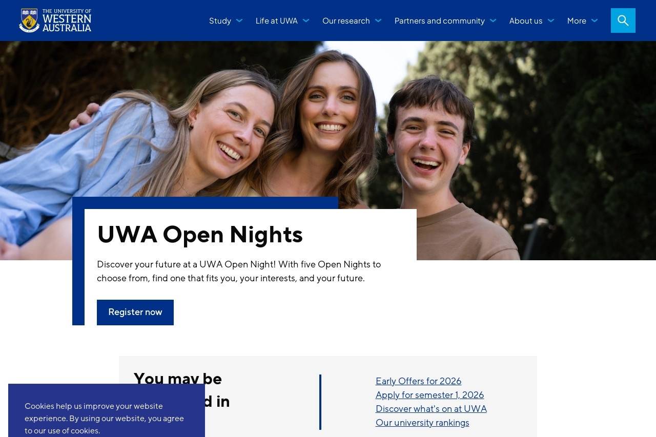 The University of Western Australia 西澳大利亚大学