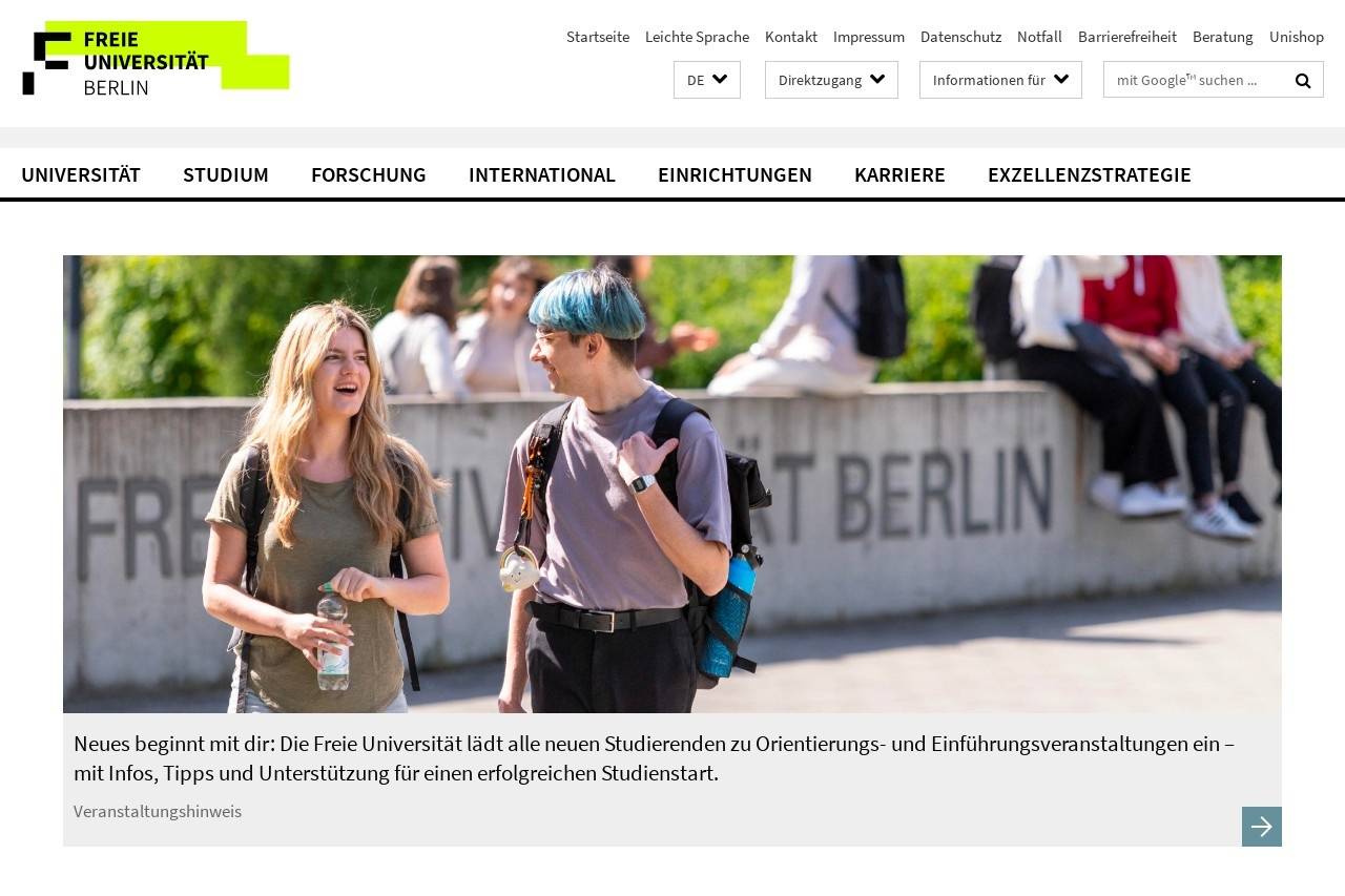 Freie Universität Berlin