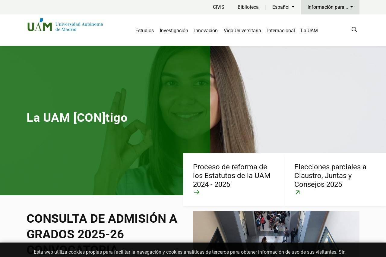 Universidad Autónoma de Madrid