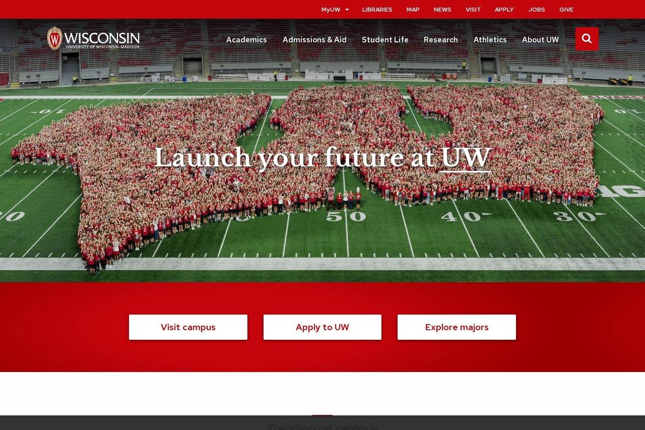 University of Wisconsin–Madison 威斯康星大学麦迪逊分校