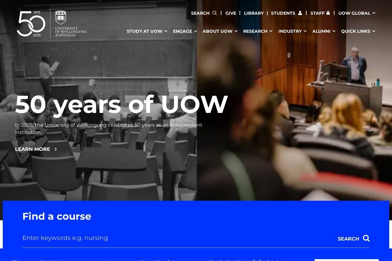 University of Wollongong