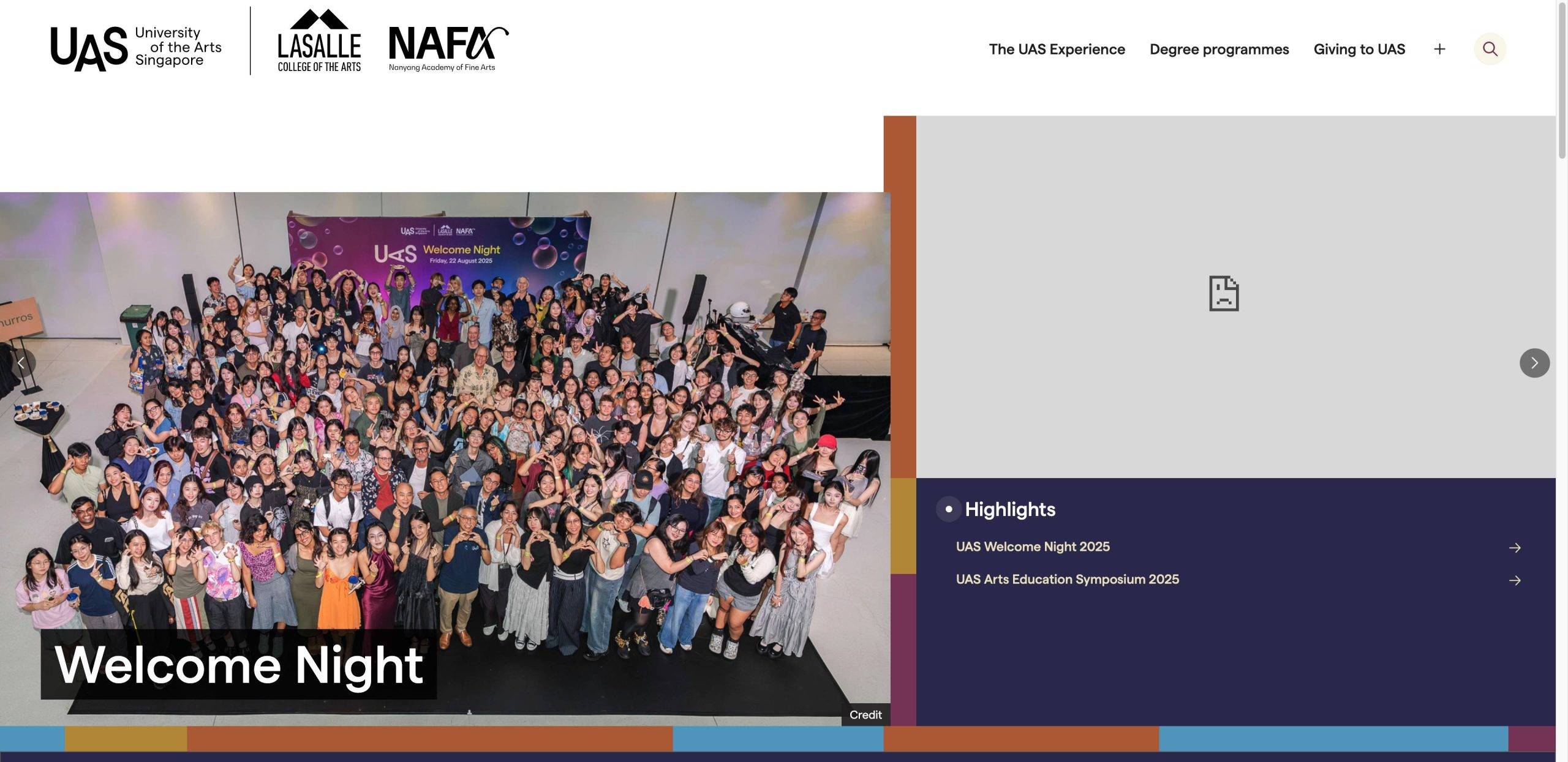 University of the Arts Singapore 新加坡艺术大学