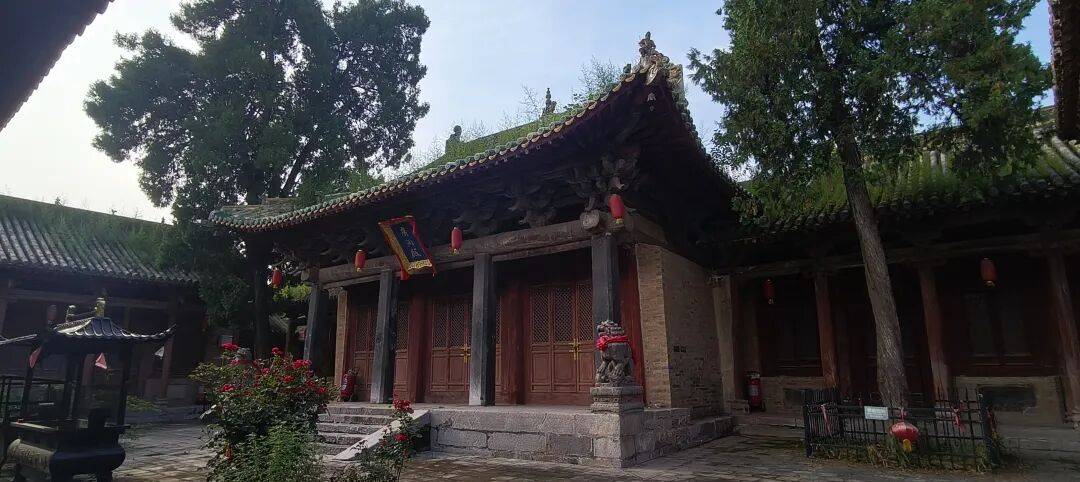 千里单骑走秦晋之十八   在阳城，被困在下交汤帝庙金代线条里