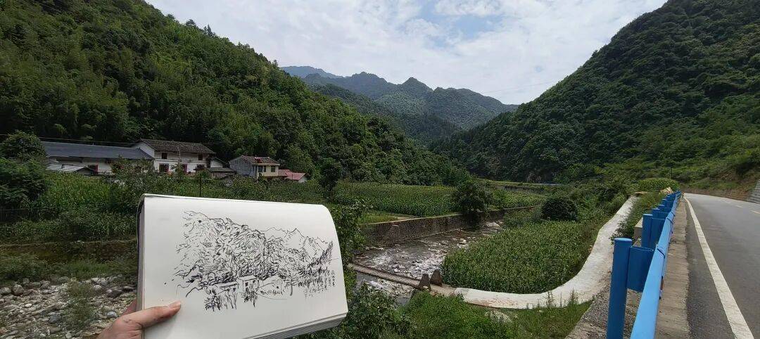 四川到山西摩旅游记三   今天骑不动道，风景太美