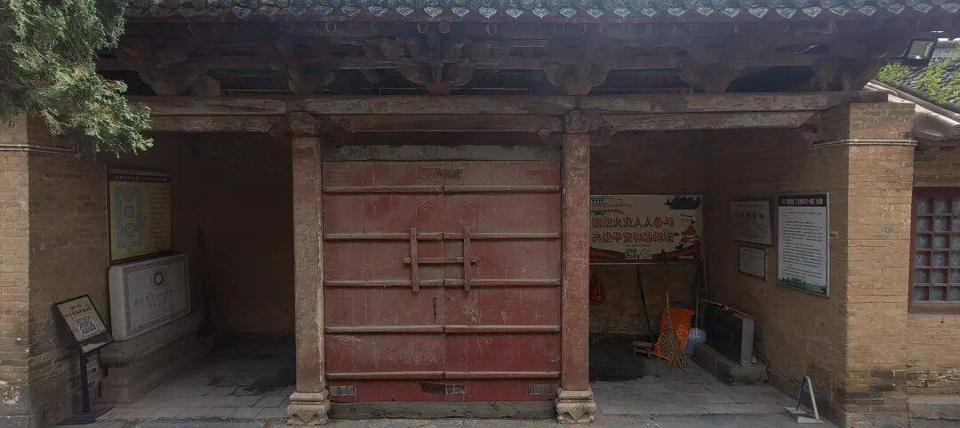 千里单骑走秦晋之十八   在阳城，被困在下交汤帝庙金代线条里