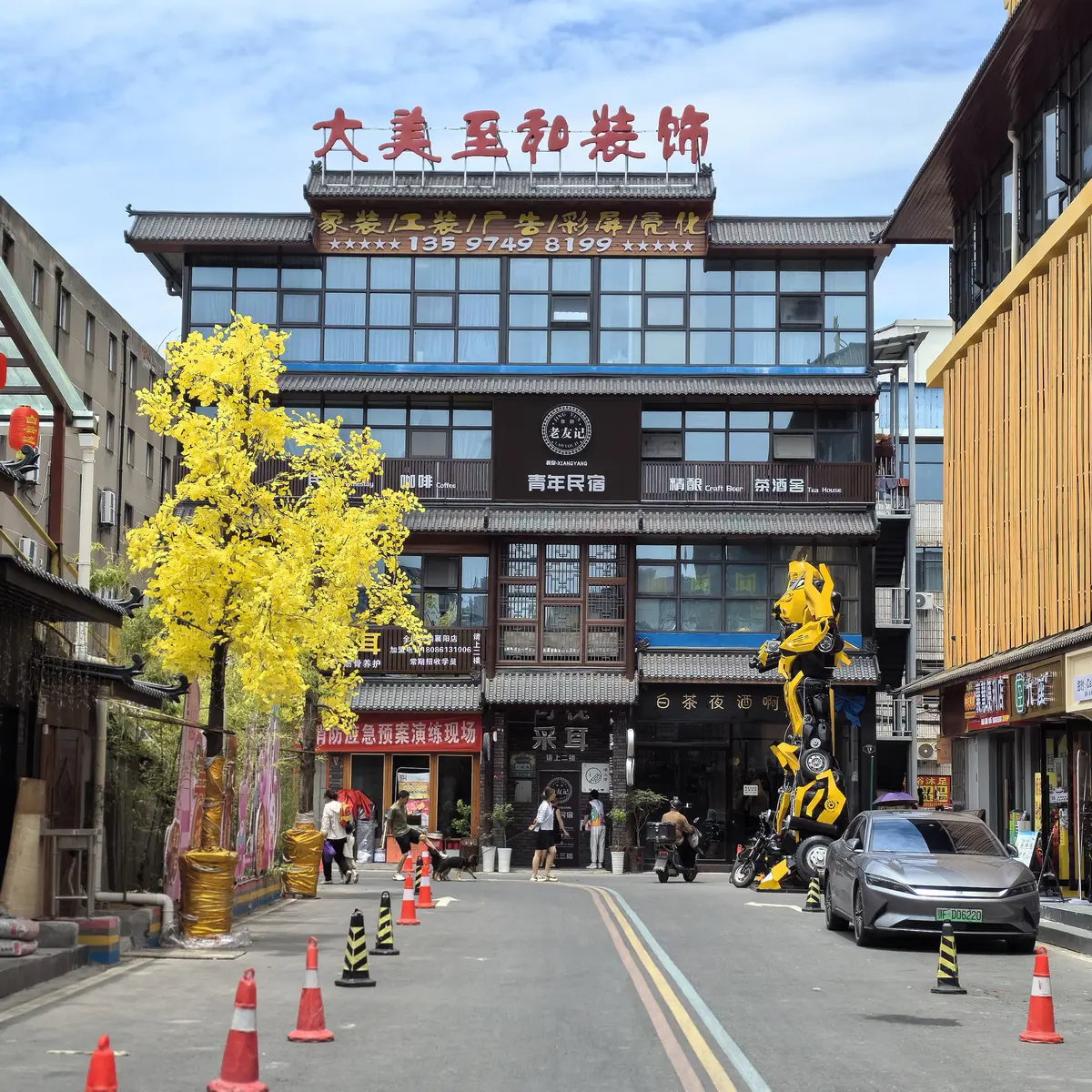 摩旅第2段襄阳到武当山：帐篷寄广东、途中首翻车