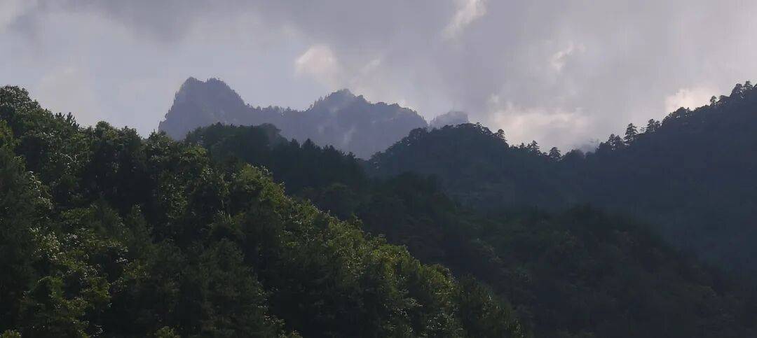 四川到山西摩旅游记三   今天骑不动道，风景太美