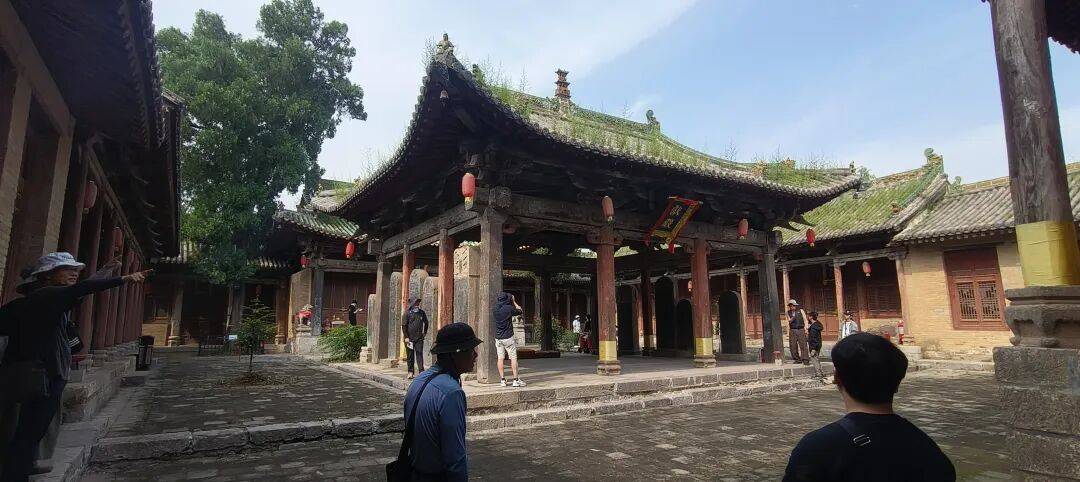 千里单骑走秦晋之十八   在阳城，被困在下交汤帝庙金代线条里
