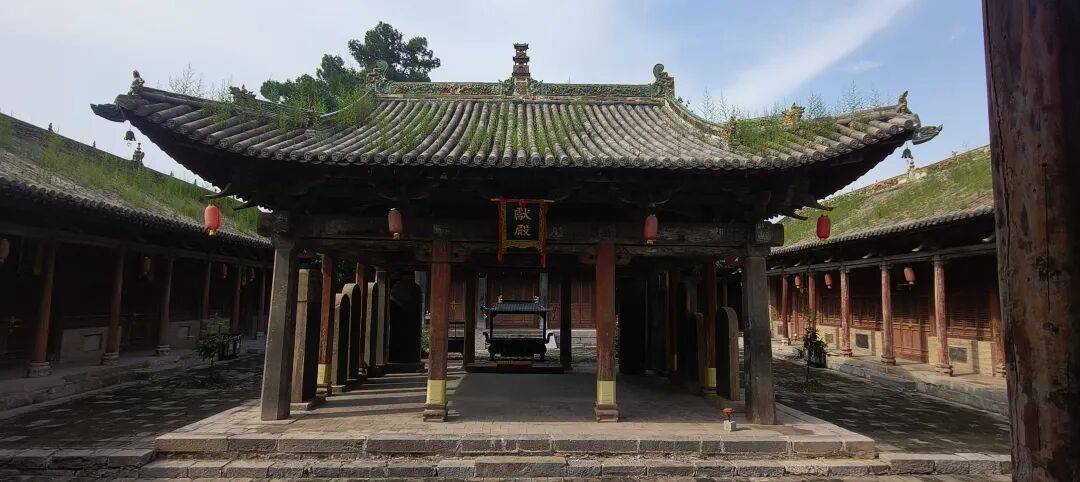 千里单骑走秦晋之十八   在阳城，被困在下交汤帝庙金代线条里