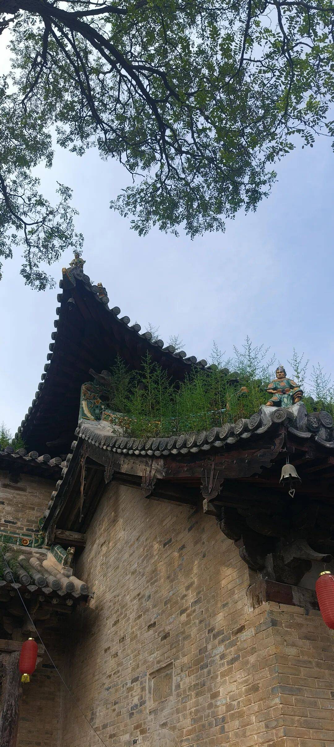 千里单骑走秦晋之十八   在阳城，被困在下交汤帝庙金代线条里