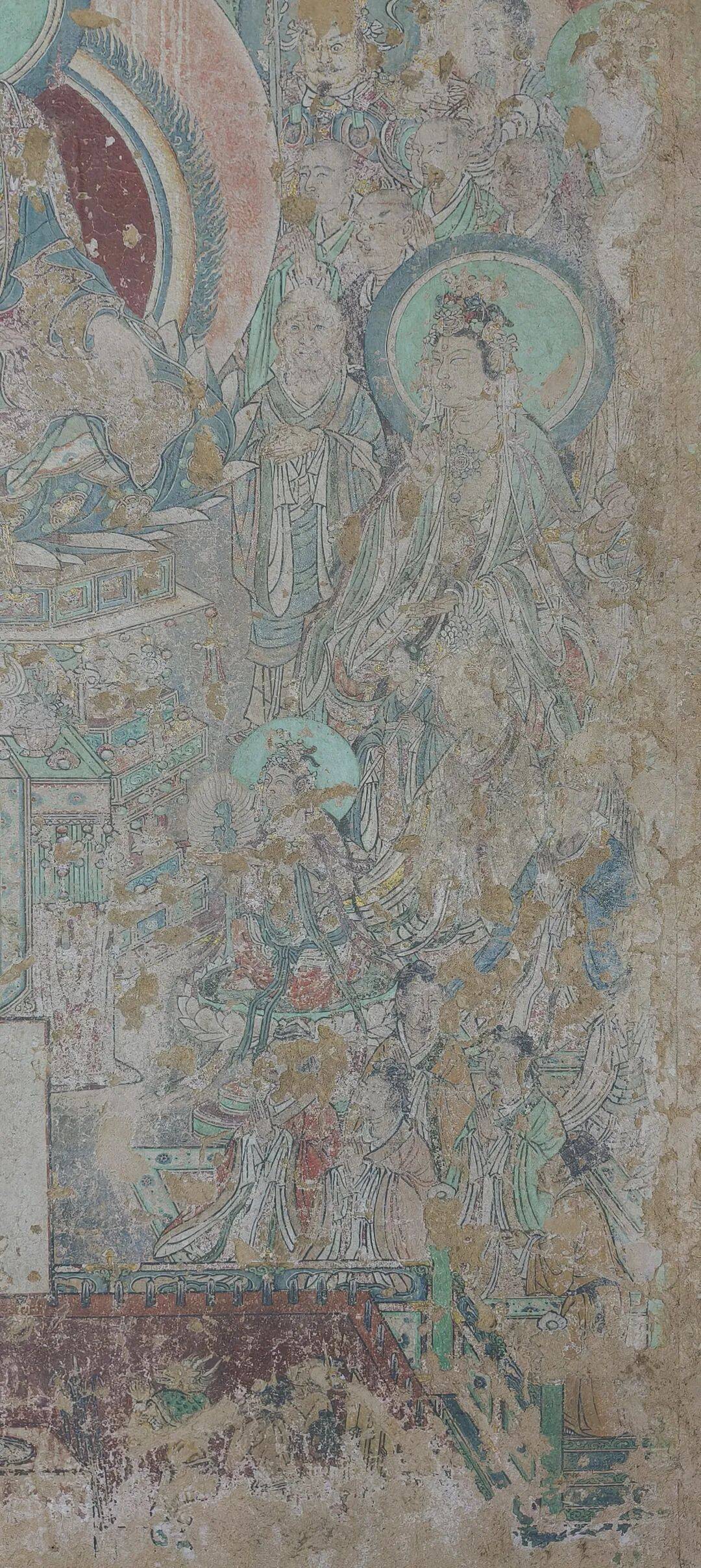 千里单骑走秦晋之二十八    上午见到大殿里的宋代开化寺壁画，下午遇到仙翁庙巨型明代壁画，晚上露宿山西古村