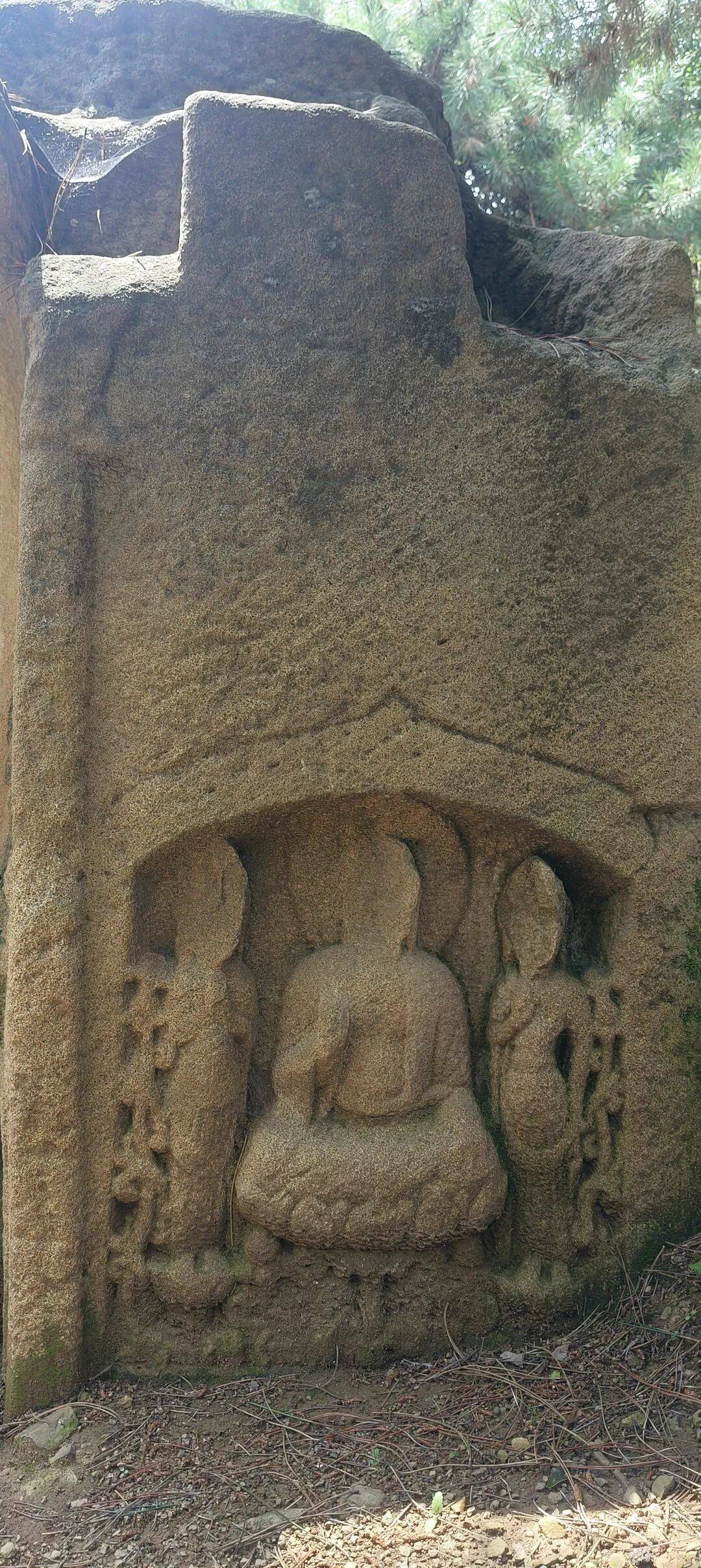 千里单骑走秦晋之二十七   摩旅羊头山，石窟看要清楚，画画不能看太清楚