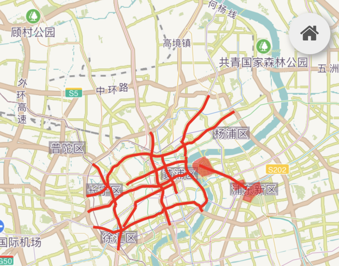 上海摩托车限行范围