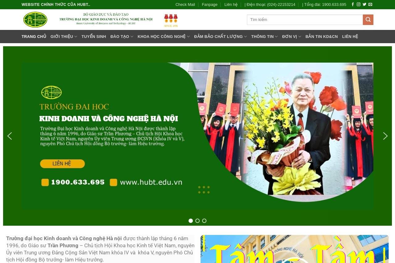 Trường Đại học Kinh doanh và Công nghệ Hà nội 河内经济与工商大学