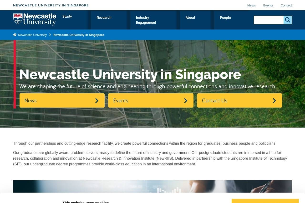 Newcastle University 纽卡斯尔大学新加坡分校