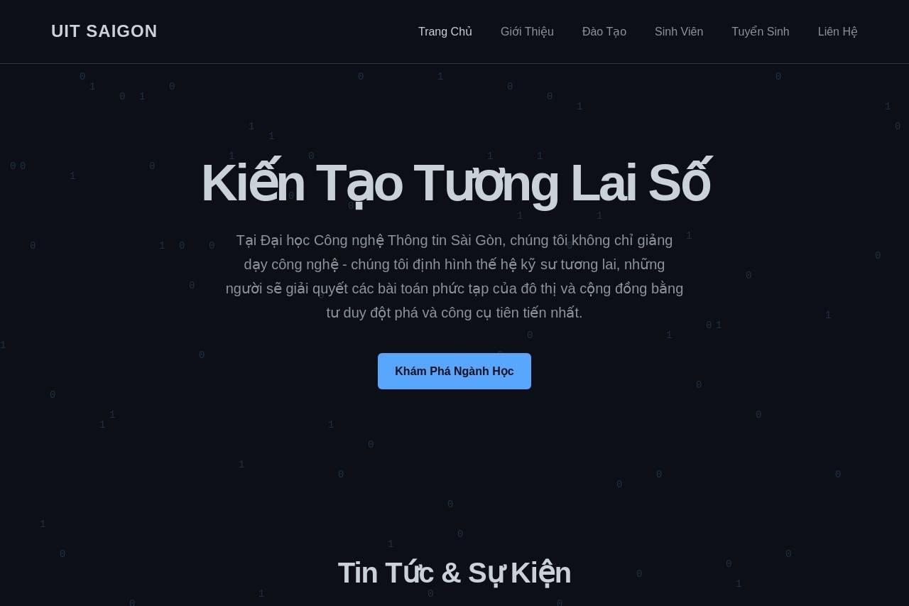 UIT Saigon 胡志明市信息学与技术大学