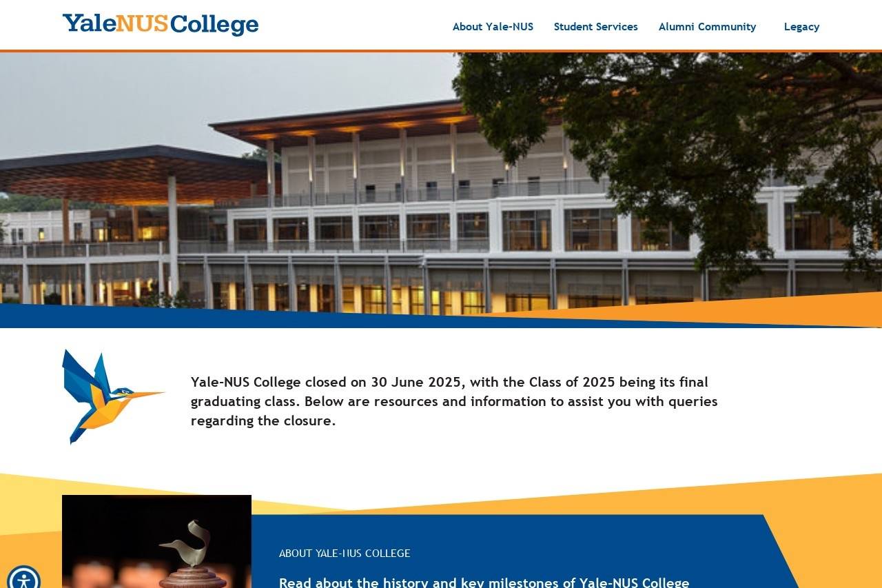 Yale-NUS College 耶鲁-新加坡国立大学学院